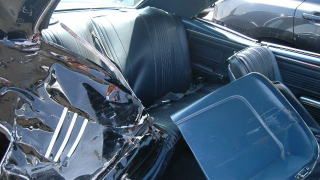 Illustration for article titled 1967 Pontiac LeMans that was victim of brutal Lexus attack turns up at auction
